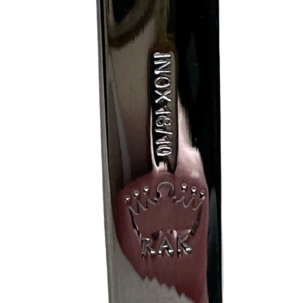 RAK Porcelain Nano 18/10 Stainless Steel Flatware Set 17 Mixed Pieces Silver NEW